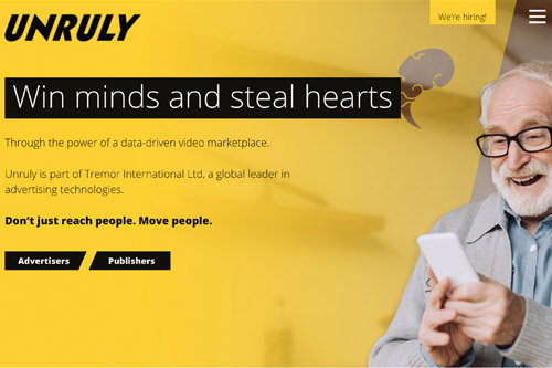 Unruly.co Website